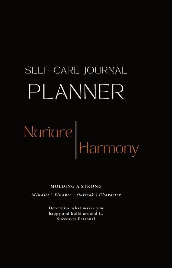 Self-care Journal Planner