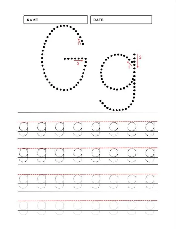 Letter G