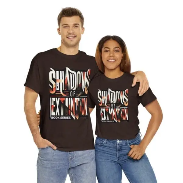 Shadows of Extinction Cotton Tee - Unisex - chocolate